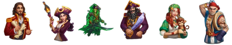 fascinating slot characters
