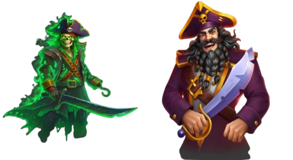 characters: The Ghost of the Pirate, Pirate Blackbeard